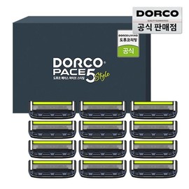 Dorco Face 5 Style Online Special Razor Blade Set (Total 12 Pieces) / 도루코 페이스5 스타일 온라인기획 면도날기획세트 총 12입