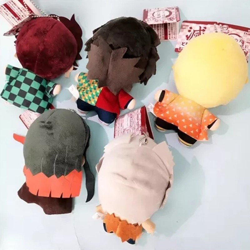 17pcs Anime Plush Doll for Kids Cartoon Cute High Resilience