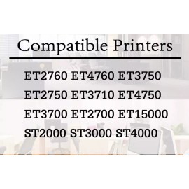 PRINTERWORLD 1 PK 127ml T502 Black ink bottle compatible with Epson ET-3750 ST-2000 ST3000 .
