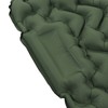 Inflatable Camping Sleeping Pad Green Leakproof Waterproof Portable Outdoor Camping