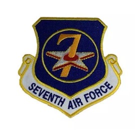 EE USAF SEVENTH 7TH AIR FORCE 7 AF PATCH VETERAN OSAN KOREA