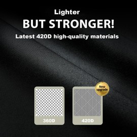 EUIQUE Portable Blackout Curtains for Bedroom Window (Upgraded 420D Fabric), Blackout Blinds Shades No Drill Travel Blackout Window for Nursery Room RV Car, 79 x 57 inch