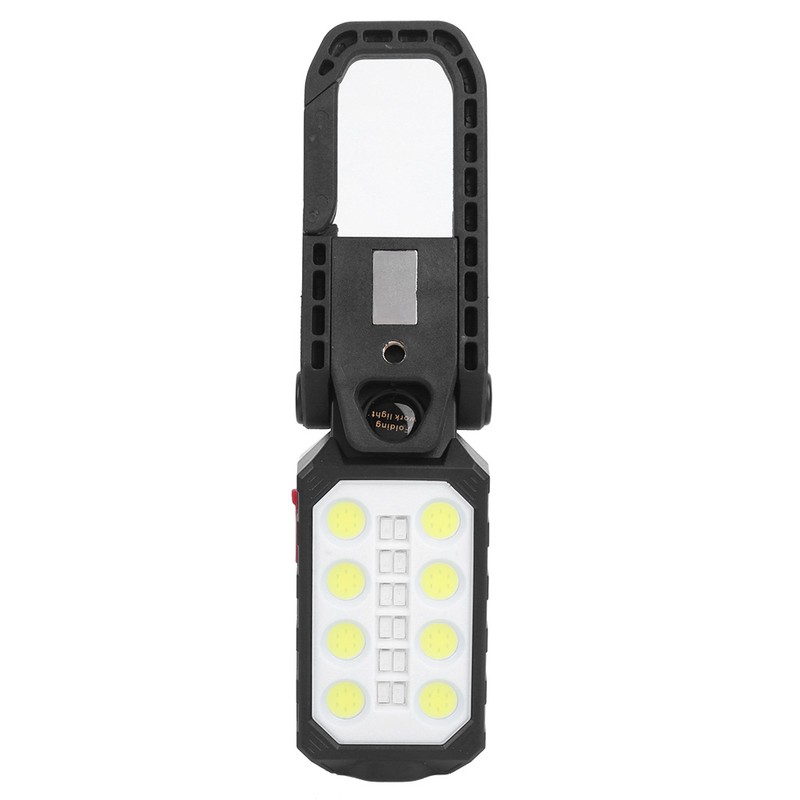 Portable COB Work Light USB Rechargeable Folding Working Lamp with