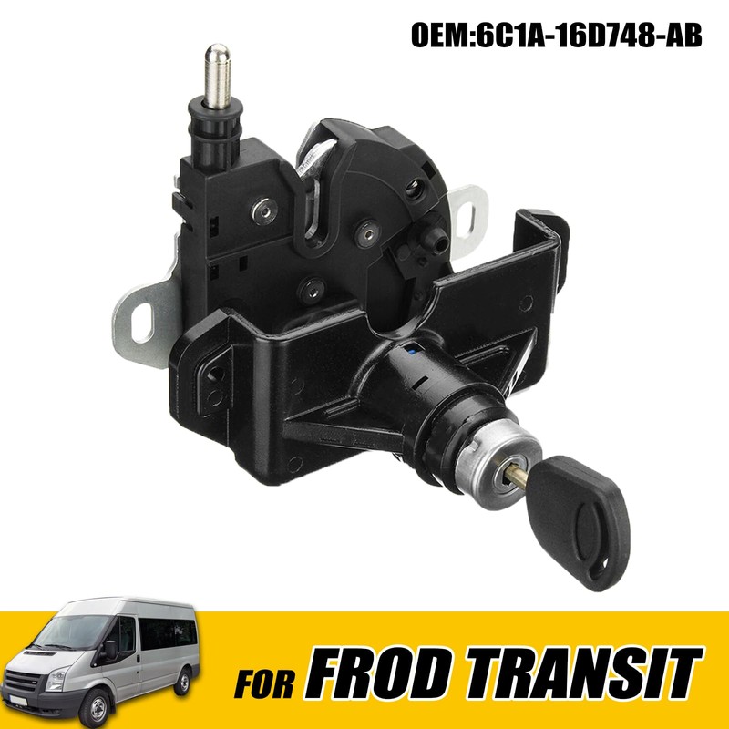 AUTOXBERT Bonnet Lock Hood Release Latch Set With 2 Keys
