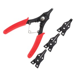 Operitacx 1Set Plier Professional Circlip Tool for Easy Retaining Ring Removal Durable Spring Loaded for One Hand Operation for Mechanics