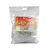 Hygloss 2 oz Curly Doll Hair for Crafts White- Premium