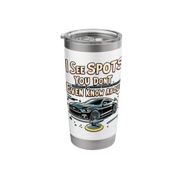 Auto Detailer Vehicle Car Detailer Auto Detailing Stainless Steel Insulated Tumbler