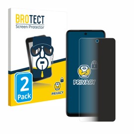 brotect (2 Pack Privacy Screen Protector compatible with Motorola Moto G73 5G [Anti-Spy, Protection-Film, Blue Light Filter]