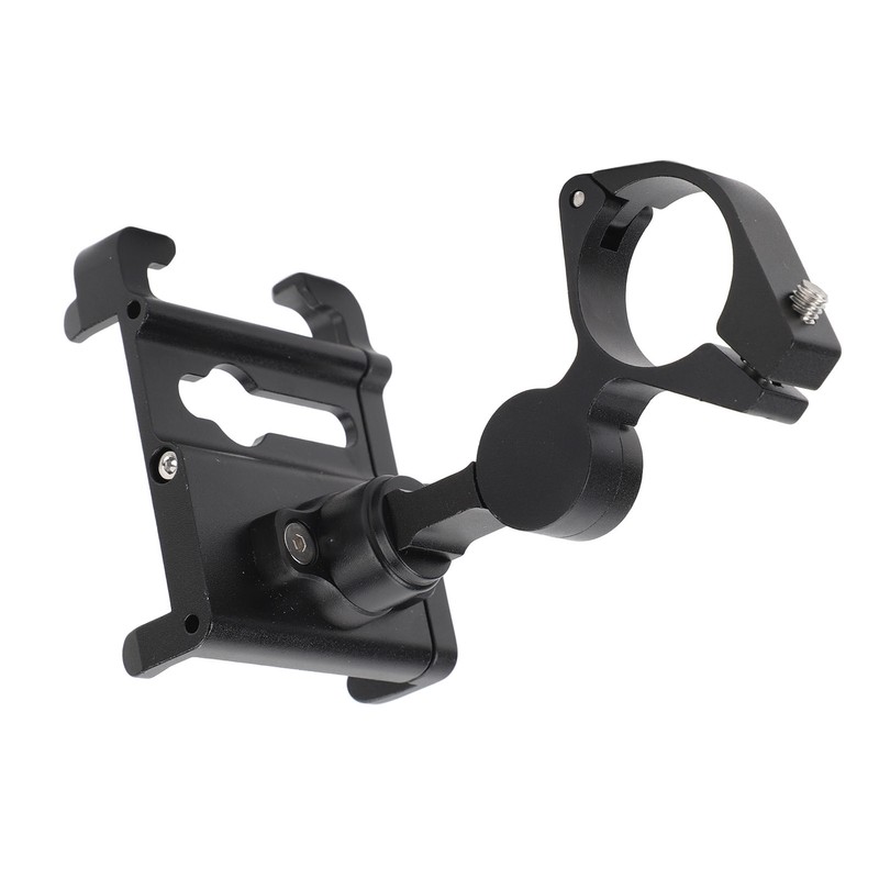 Bike Phone Mount Aluminum Alloy Adjustable Anti Slip Cycling Handlebar