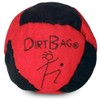 World Footbag Dirtbag Hacky Sack Footbag, Red/Black