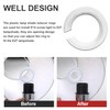 E27 to E14 Lamp Shade Adapter Ring, 6 Pack Screw