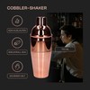 Bartender Set 11 Tbsp with Base Copper Shine Shaker Cobbler