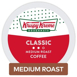 Krispy Kreme Classic, Single-Serve Keurig K-Cup Pods, Medium Roast Coffee, 32 Count