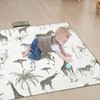 Zjyufy 2 in 1 Splash Mat for Under Highchair, 51