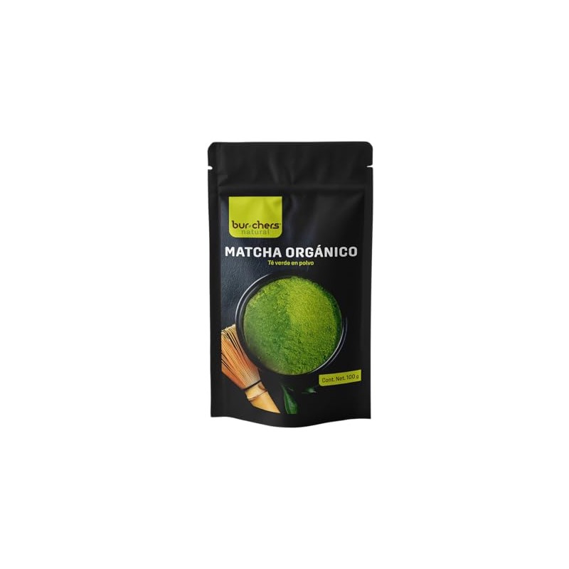 Burchers Natural | Matcha Orgánico en Polvo | Té Verde