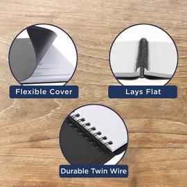 2023 Weekly Planner & Appointment Book By At A Glance - Large 8 1/4'' X 11'' - Black - Professional Spiral Bound Annual Week Schedule Calendar For Women And Men 70-950