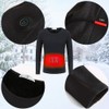 Heated Thermal Underwear for Men Women Temperature Adjustable Thermal Long