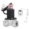 Gas Pipe Shut Off Valve Gas Leakage Detection Alarm Set