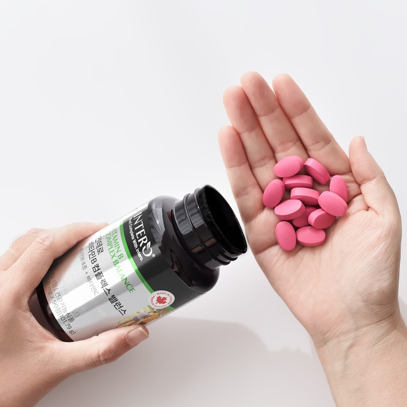 Highly concentrated, high-content vitality vitamin B complex nutritional supplement, vitamin