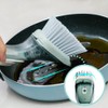 CQT Soap Dispenser Washing Up Brush, Dish Scrubber with Handle,