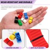 Swpeet 90pcs 6 Colours 8 x 1.2 mm Straight Slider