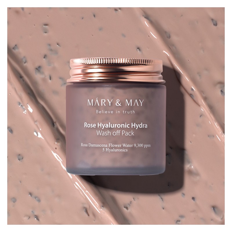 Mary&May [Mary&May]Rose Hyaluronic Hydra Wash Off Pack Duo (125g *