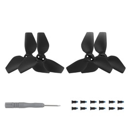 DGBAY DJI Neo Propellers for Drone,2 Pairs Propellers with Screws Quick Release Blades 2016S Props Compatible with DJI NEO Accessories(Black)