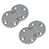 DIY Partner 2-Piece Drop Hinge, Chrome Plated/GB Plated, Recessed Type