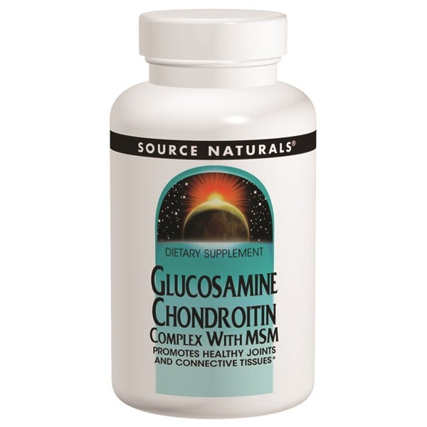 Source Naturals Glucosamine Chondroitin Complex With MSM Tablets 60