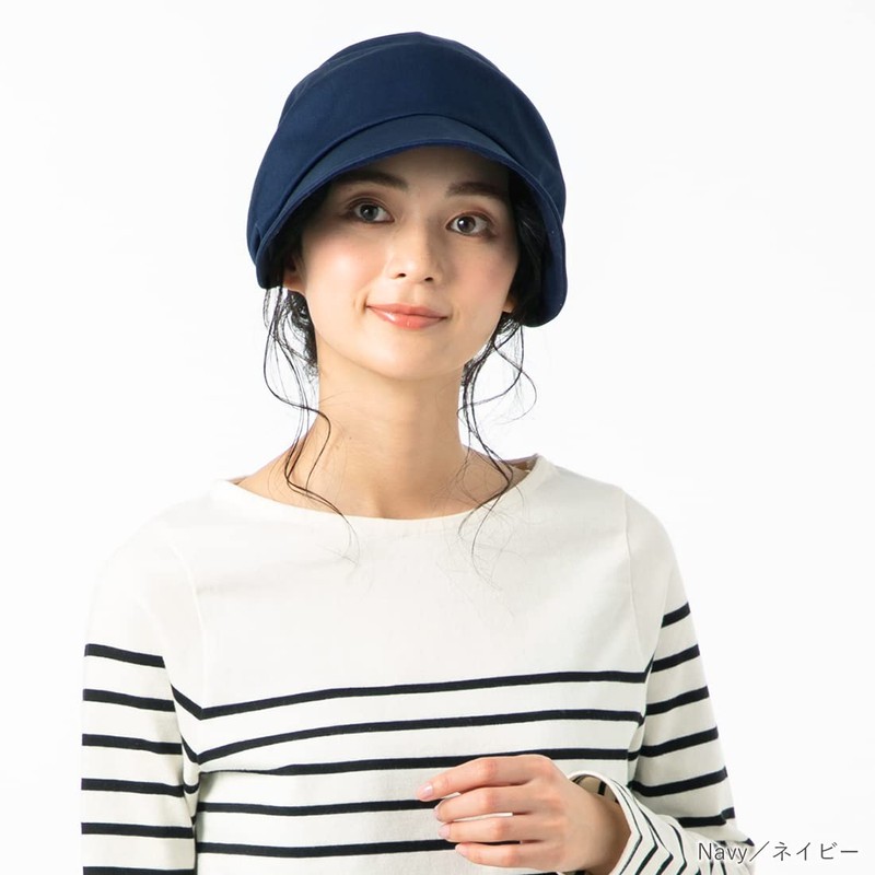 QUEENHEAD Women's Hat, Spring/Summer, Krenze Eatuck, Antibacterial, Deodorizing, Fully Blackout,