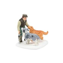 Department 56 Dickens Village Accessories Man's Best Friends Figurine, 2.4 Inch, Multicolor
