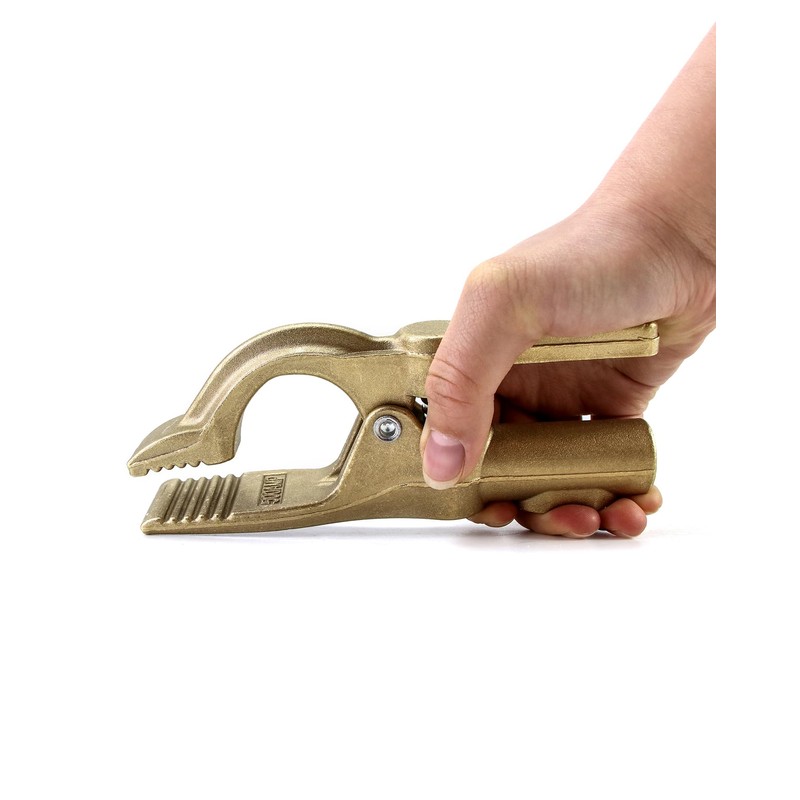 QWORK Welding Ground Clamp, 2 Pack 500A Heavy Duty Tig