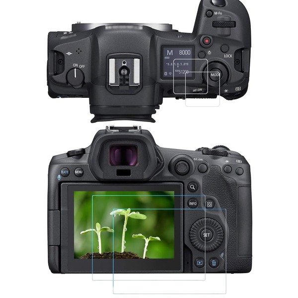 R3 Top + Screen Protector Compatible for Canon EOS R3