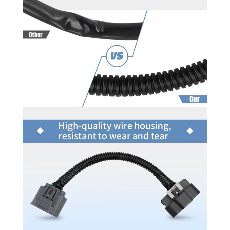 Wiring Harness Adapter HID to Halogen Headlight Fit for GMC