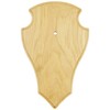Auburn Board Deer Gamsbock Made of Oak Wood with Pine