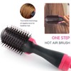 Electric Hair Comb Pink Black Ionic Technology Tourmaline Ceramic 1200w