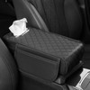 viriech Car Armrest Cushion, Multifunctional Car Tissue Holder, Car Armrest