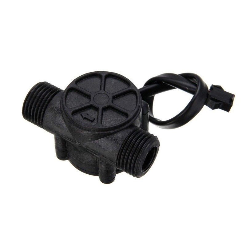 Youmile 2pcs Water Flow Sensor 1-30L/min 1/2" Control Fluid Flow