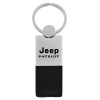 Jeep Patriot Leather Key Ring (Black)