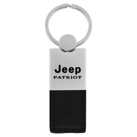 Jeep Patriot Leather Key Ring (Black)