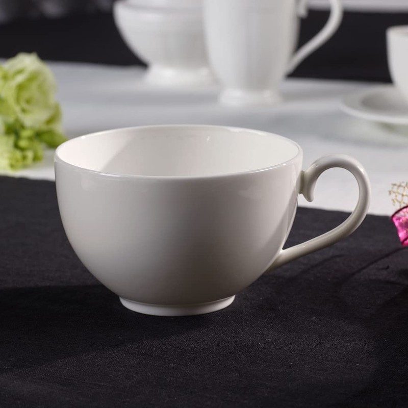 Villeroy & Boch White Pearl 0.40 Litre Breakfast Cup