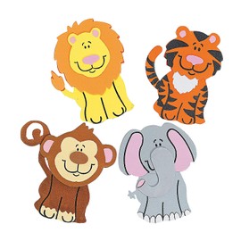 Zoo Animal Magnet Craft Kit - Crafts for Kids and Fun Home Activities