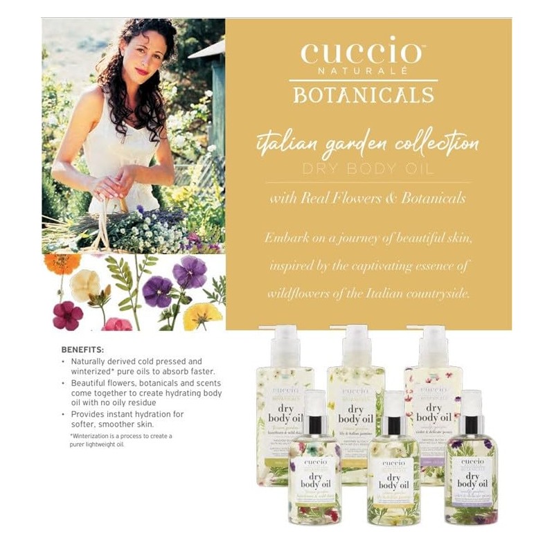 Cuccio Naturale Hydrating Dry Body Oil – Hawthorn & Wild