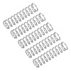 sourcing map Compression Spring, 5Pcs 304 Stainless Steel, 4mm OD,