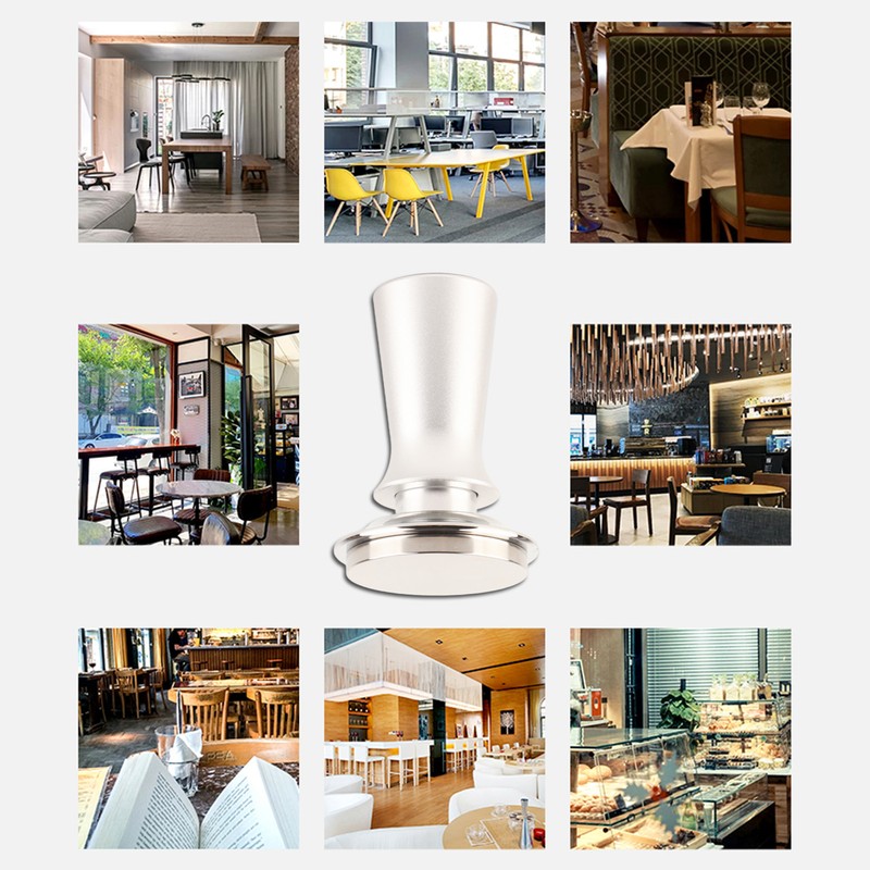 Coffee Tamper Coffee Powder Press Hammer Stainless Steel Constant Pressure