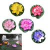 ifundom 5Pcs Lily Pads for Ponds, Artificial Lotus- Water Lily