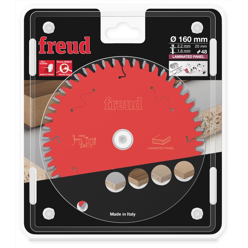 Freud FRE00715 FREUD-Ø160 2.2/1.6 A20 Z48 TP-5° -F03FS09799-FR06L002H Cordless Circular