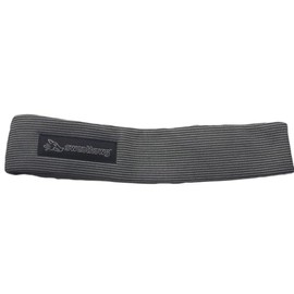 SweatHawg Adjustable Sports Headband (Gray) - for Men & Women – Moisture-Wicking, Lightweight, and Absorbent Sweat Control. for Running, Workouts, and Sports Activities. Reusable, Washable