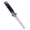 Switchblade Spring Folding Knife Push Button Pocket Comb Oil Hair