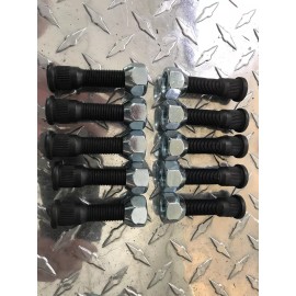 Dexter (10) Trailer Hub Drum STUDS / NUTS   for Dexter 3.5K - 7K axles, 3500 - 7000 lbs